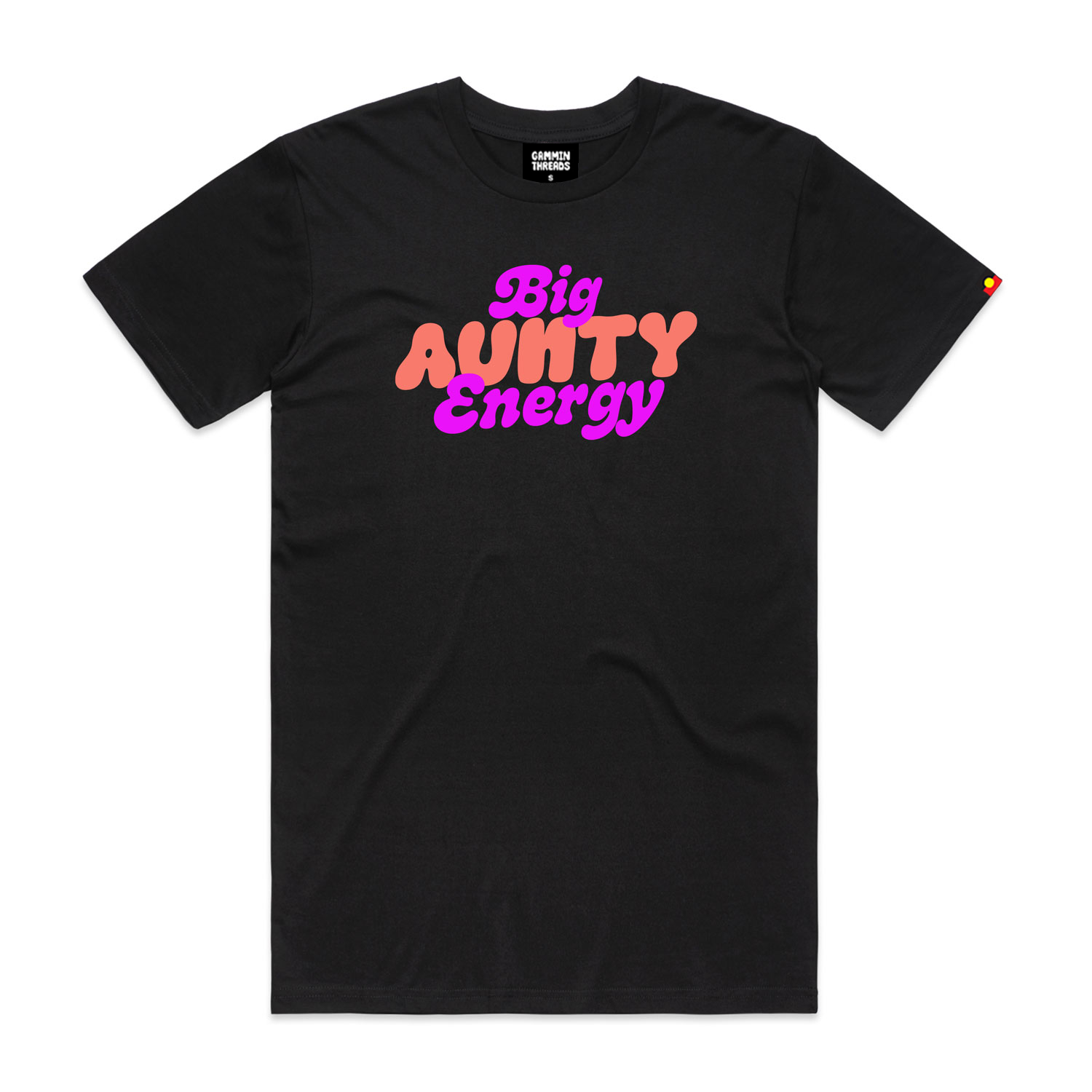 Big Aunty Energy tee black