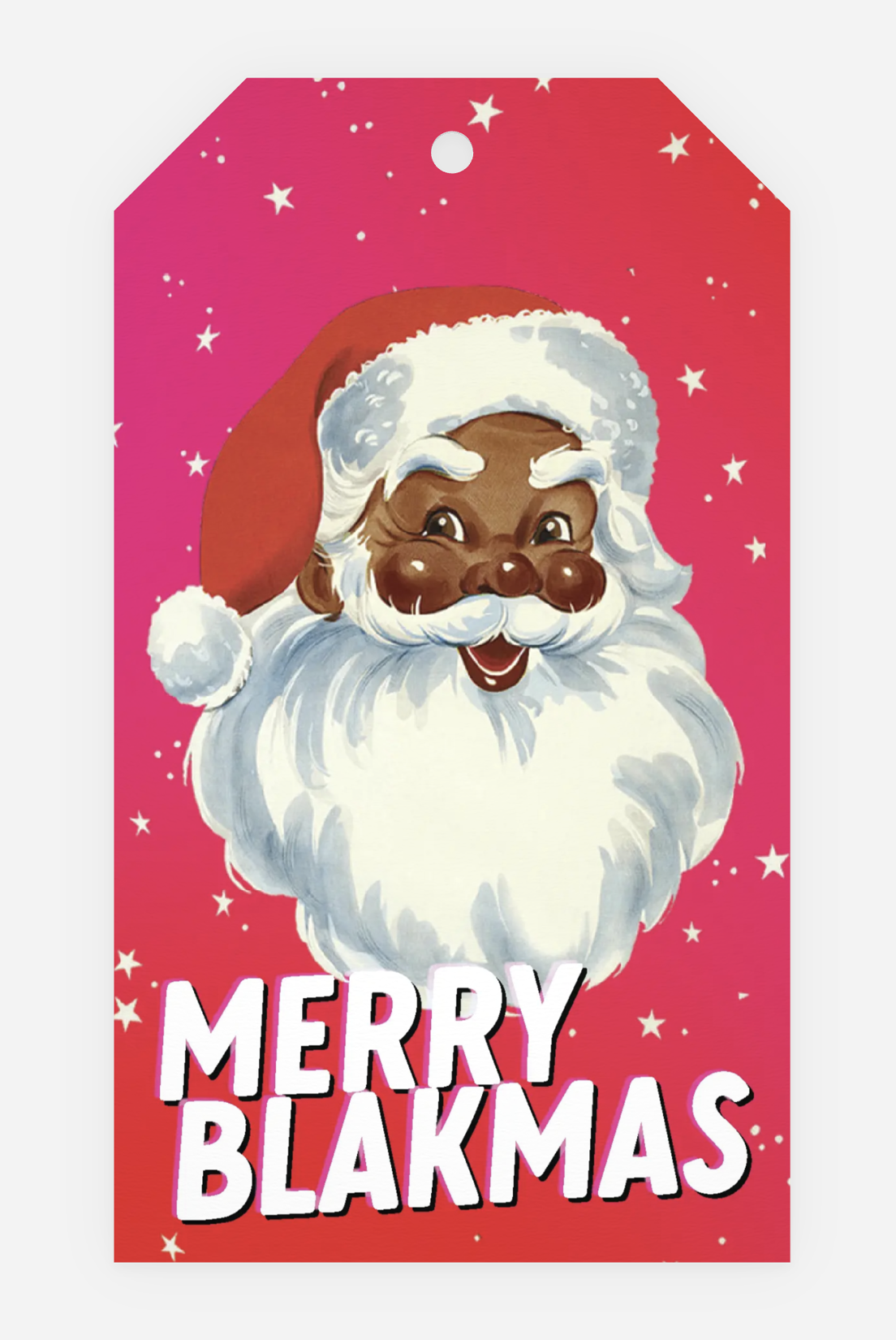 Merry Blakmas gift tag PRE-ORDER