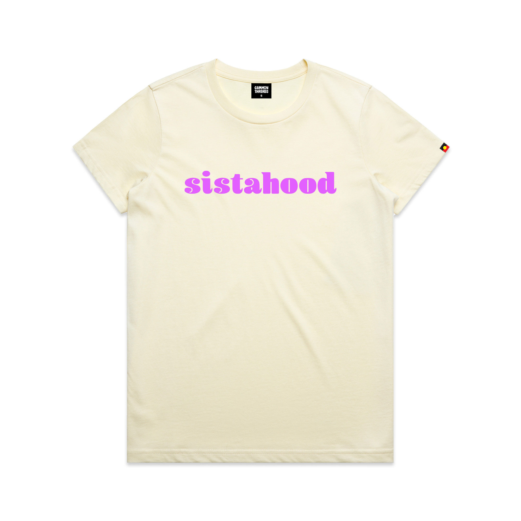 sistahood tee butter