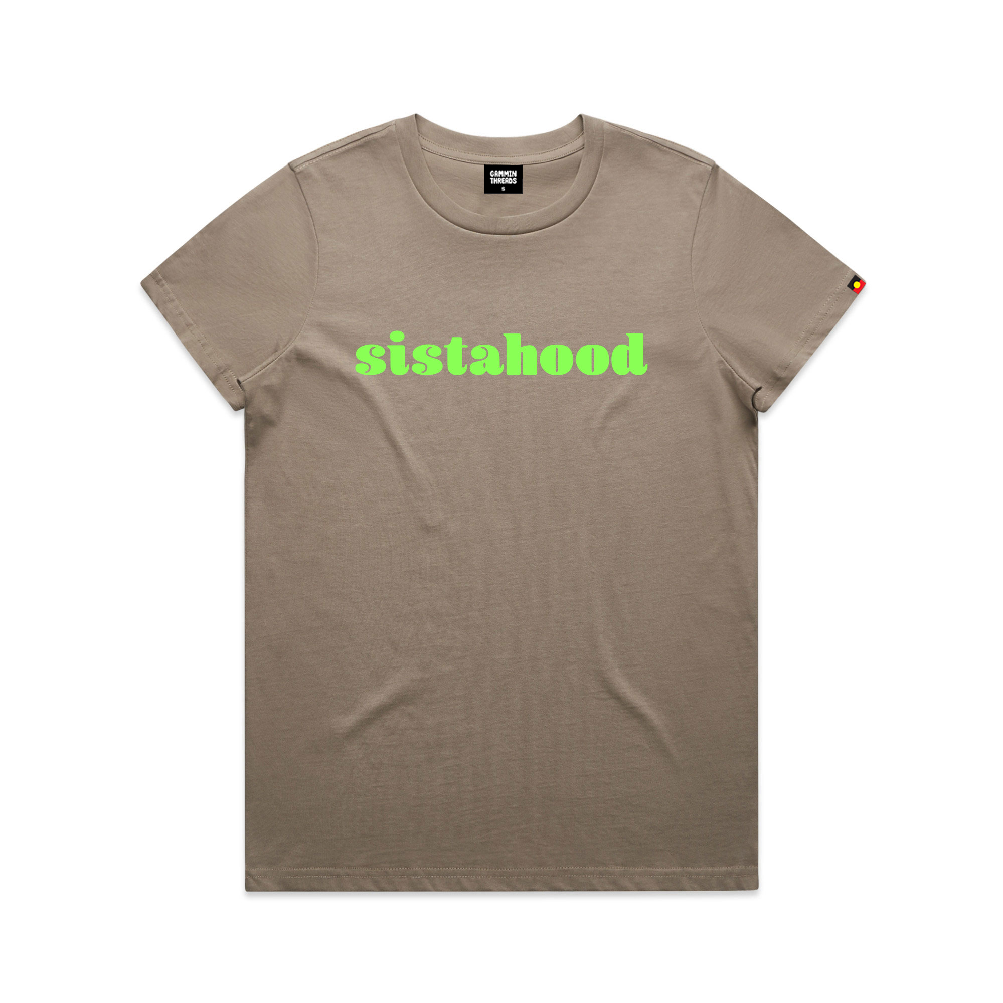 sistahood tee mushroom